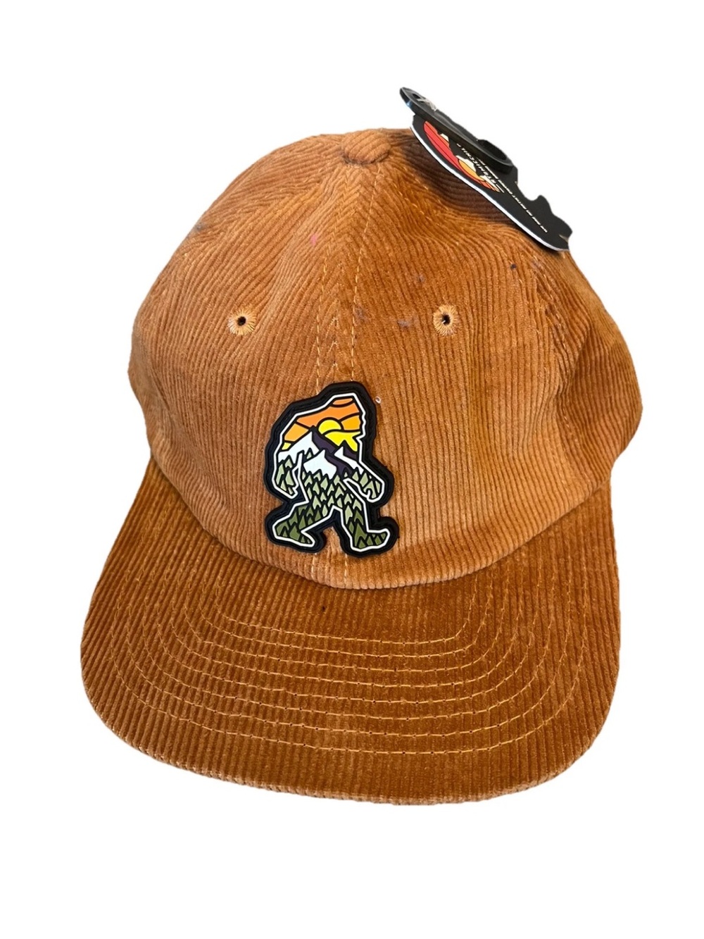 AtomicChild Corduroy Bigfoot Adjustable Hat/Cap NWT